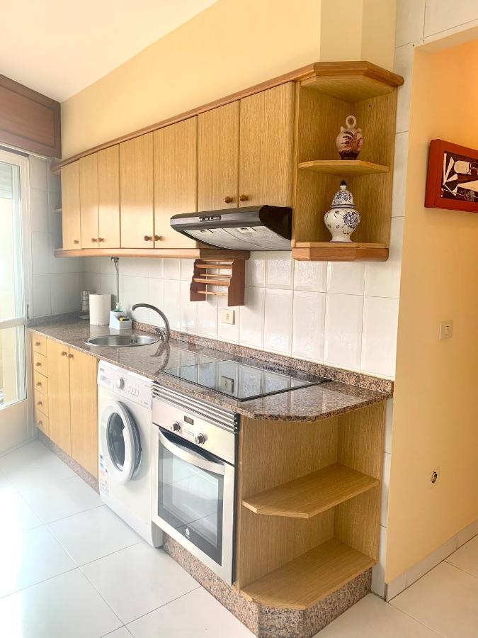 דירות Apartamento Con Vistas Al Mar Y A Vigo En Moaña מראה חיצוני תמונה